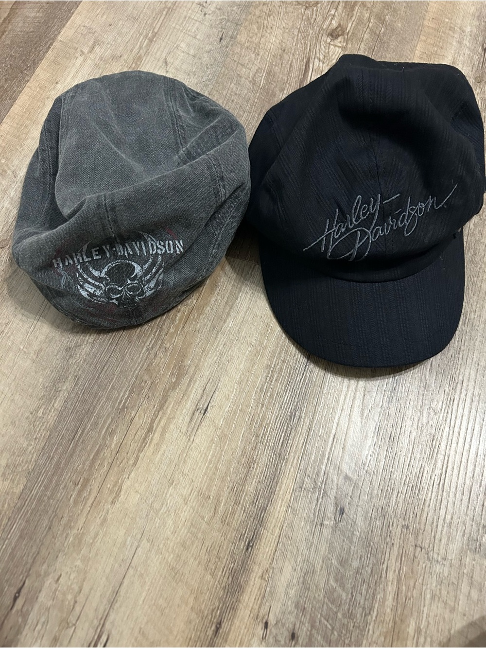 Harley-Davidson Black Cap with Embroidered Logo Man and Woman